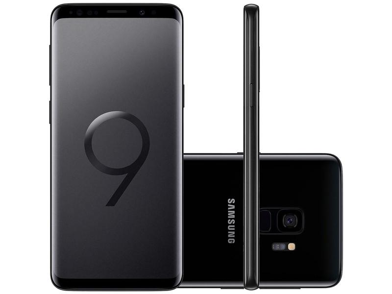 Smartphone Samsung Galaxy S9 128GB Preto 4G - 4GB RAM Tela 5.8
